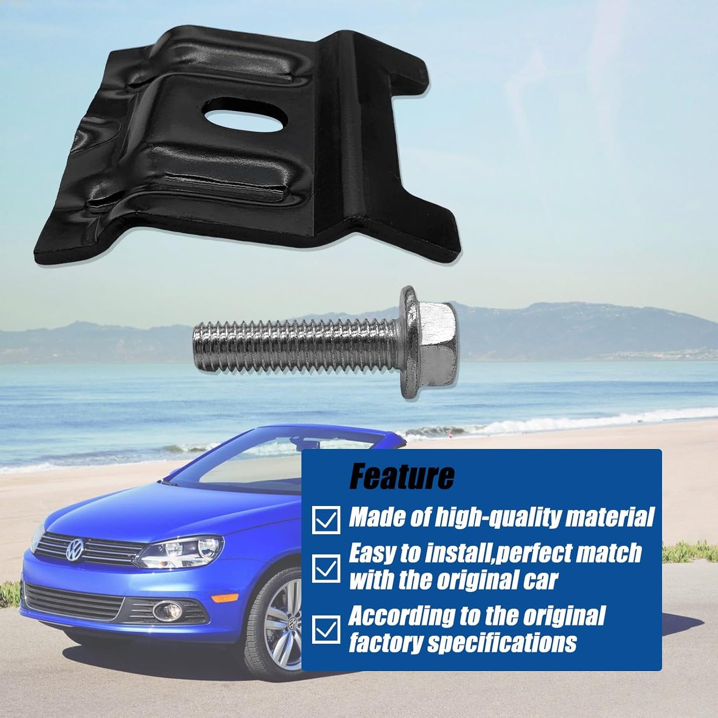 Batería sujeción panel abrazadera ajuste Audi VW Jetta Golf MK4