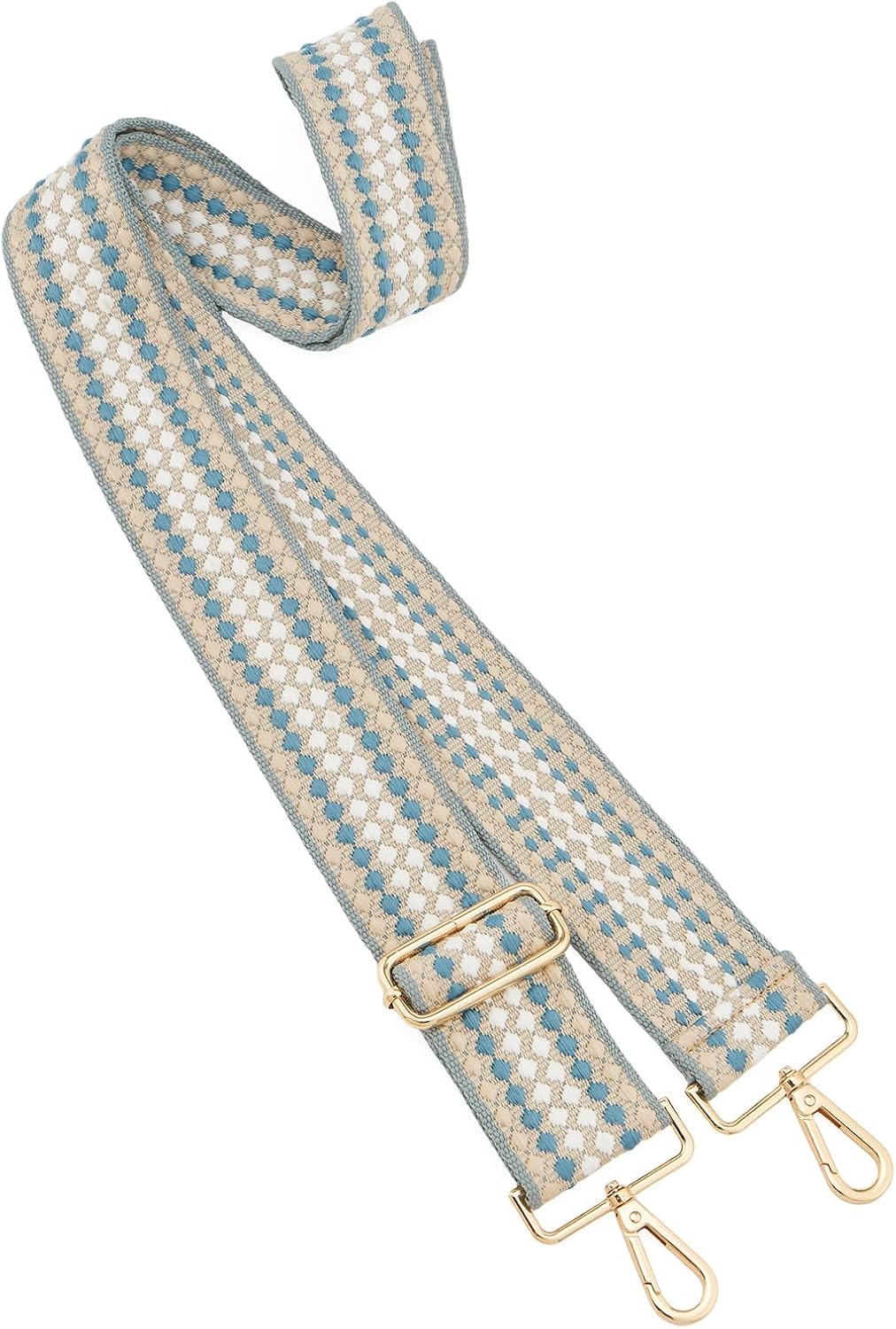 Correa ancha ajustable estilo guitarra para bolso cruzado