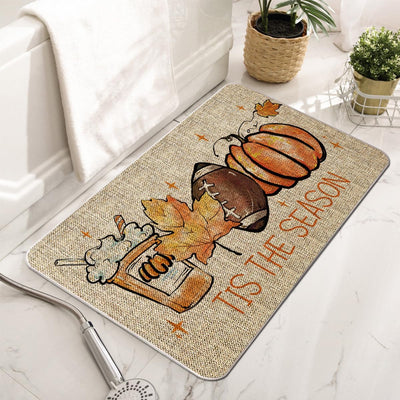 Tapete bienvenida otoño 17x27pulg decoración hogar