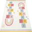 Alfombra set arcoíris cielo 47x71" para niños