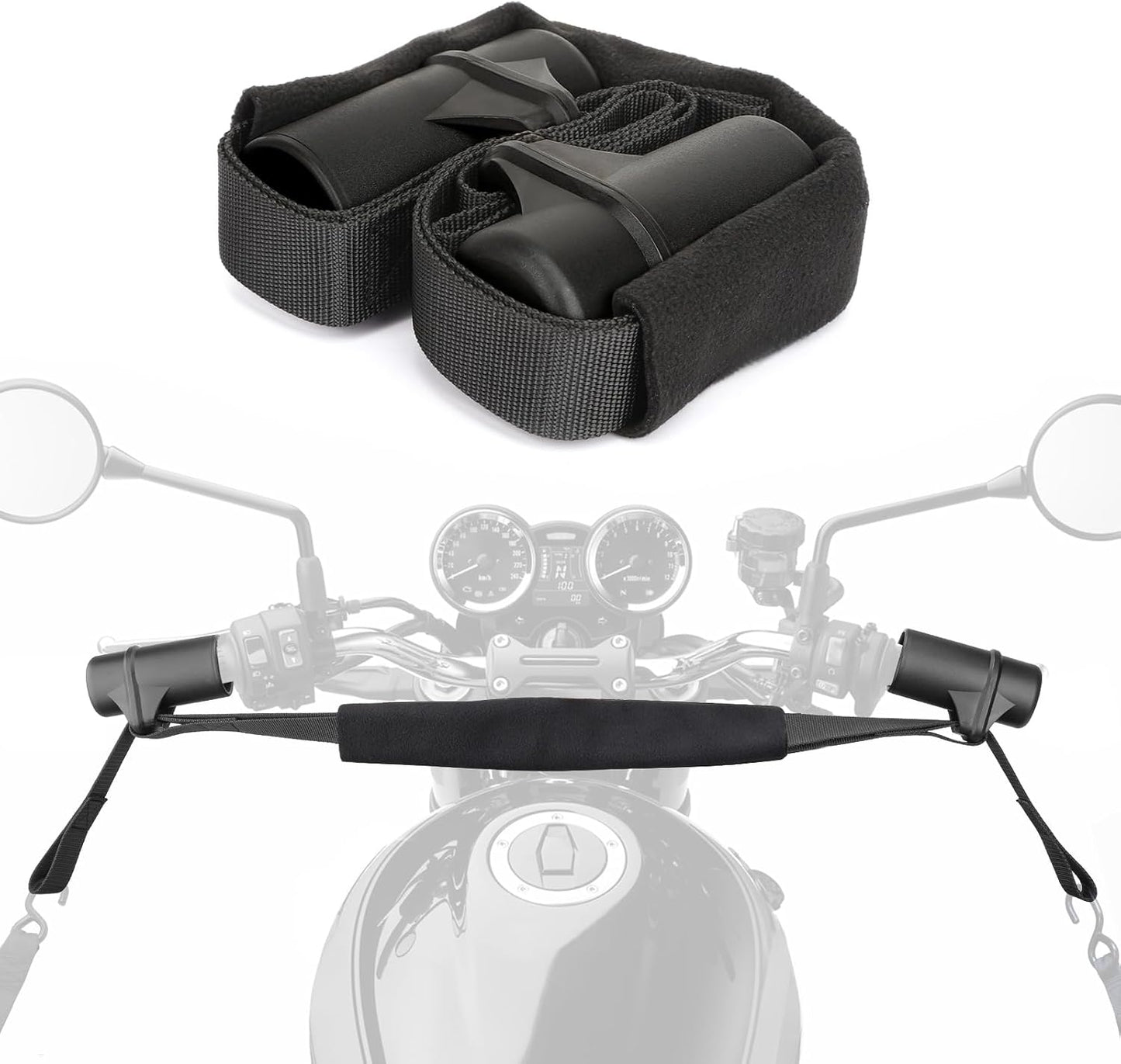 Correas manillar motocicleta 32" para bicicletas y scooters