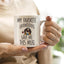 Taza cerámica café texto inglés amantes perros montaña