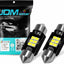 Luces LED Xenón Blanco Set 1.25" 31mm DE3175