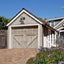 Lámpara pared exterior 16.75pulg color negro