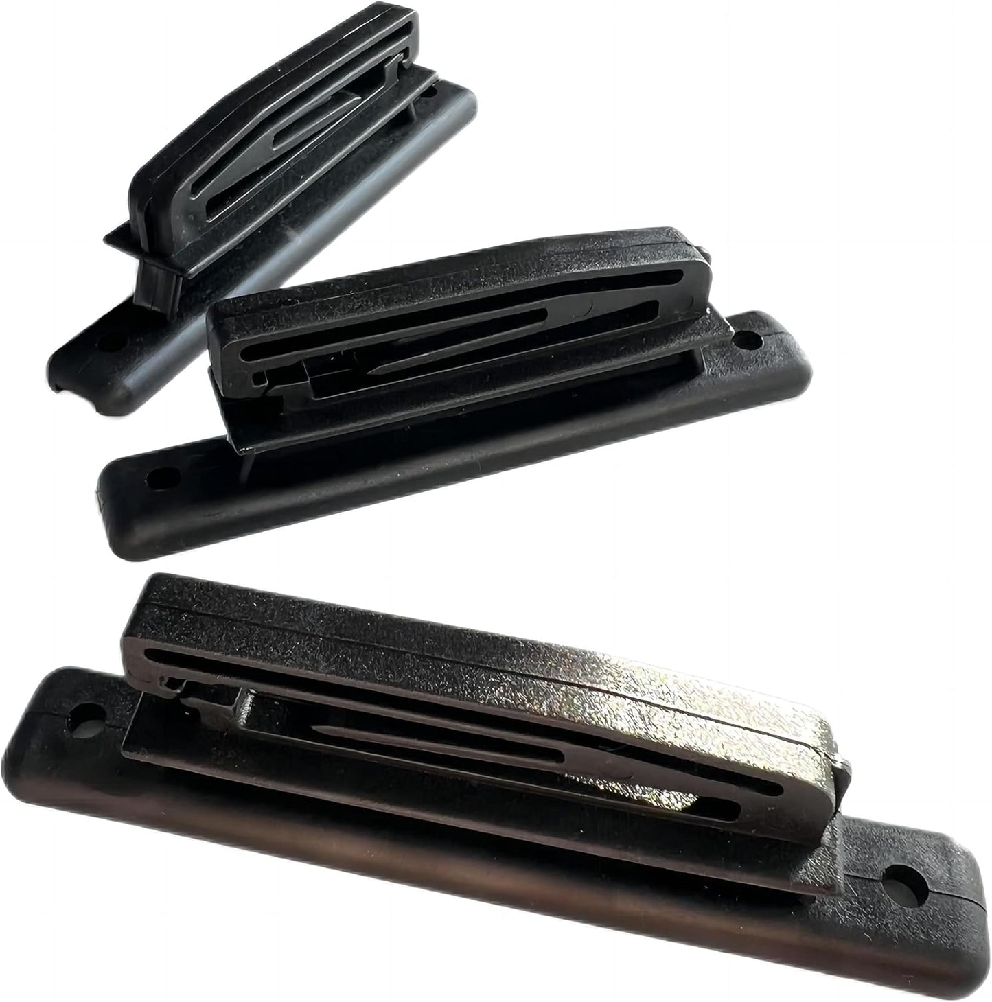 Aisladores eléctricos Polytape para poste madera negro