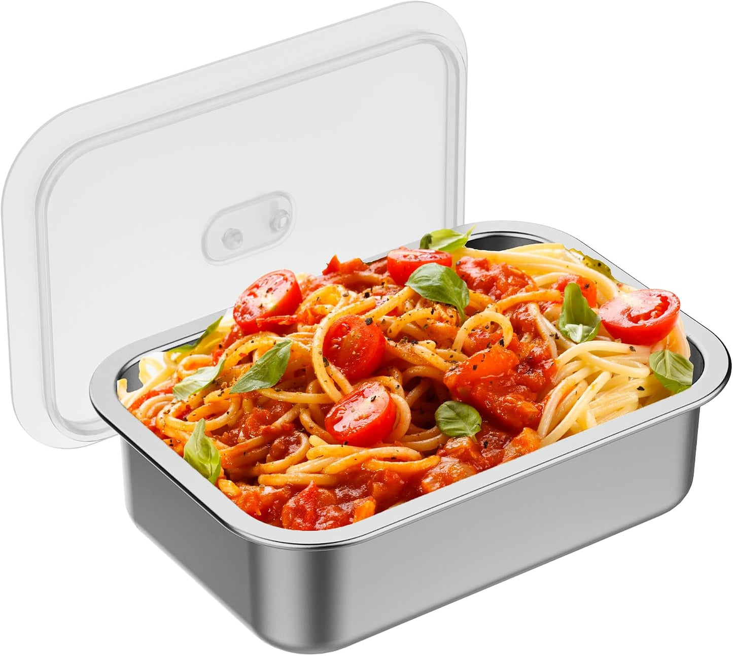 Caja almuerzo eléctrica inalámbrica acero inox 1.2L