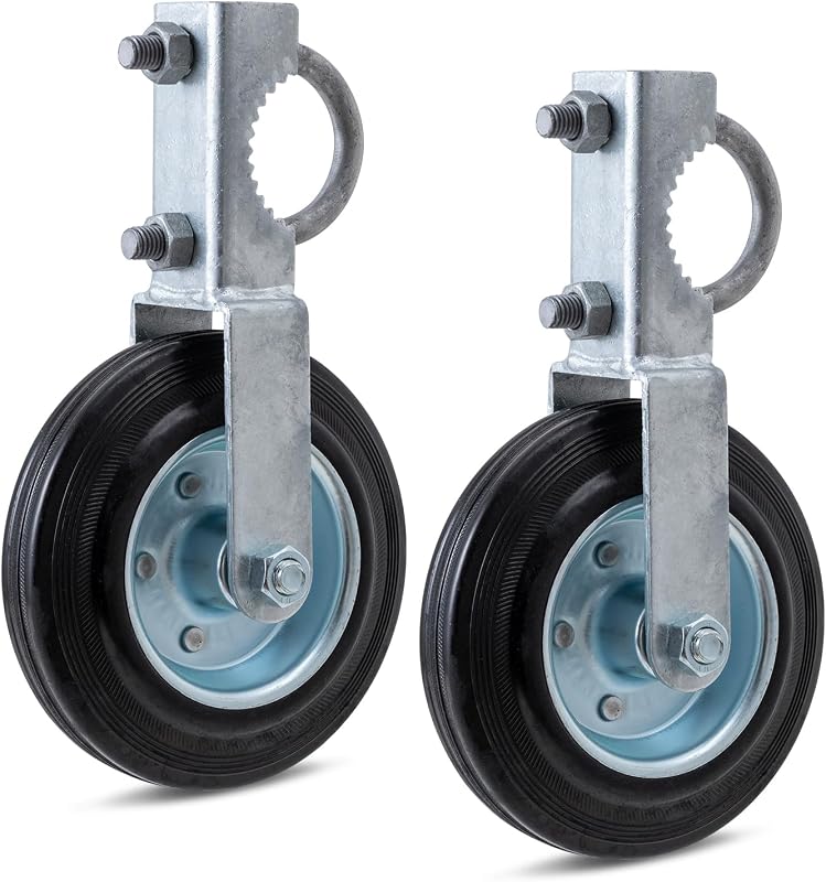 Ruedas auxiliares puerta 6" para valla cadena 1-5/8 a 2"