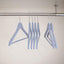 20 Pzas Perchas Eco Friendly Azul