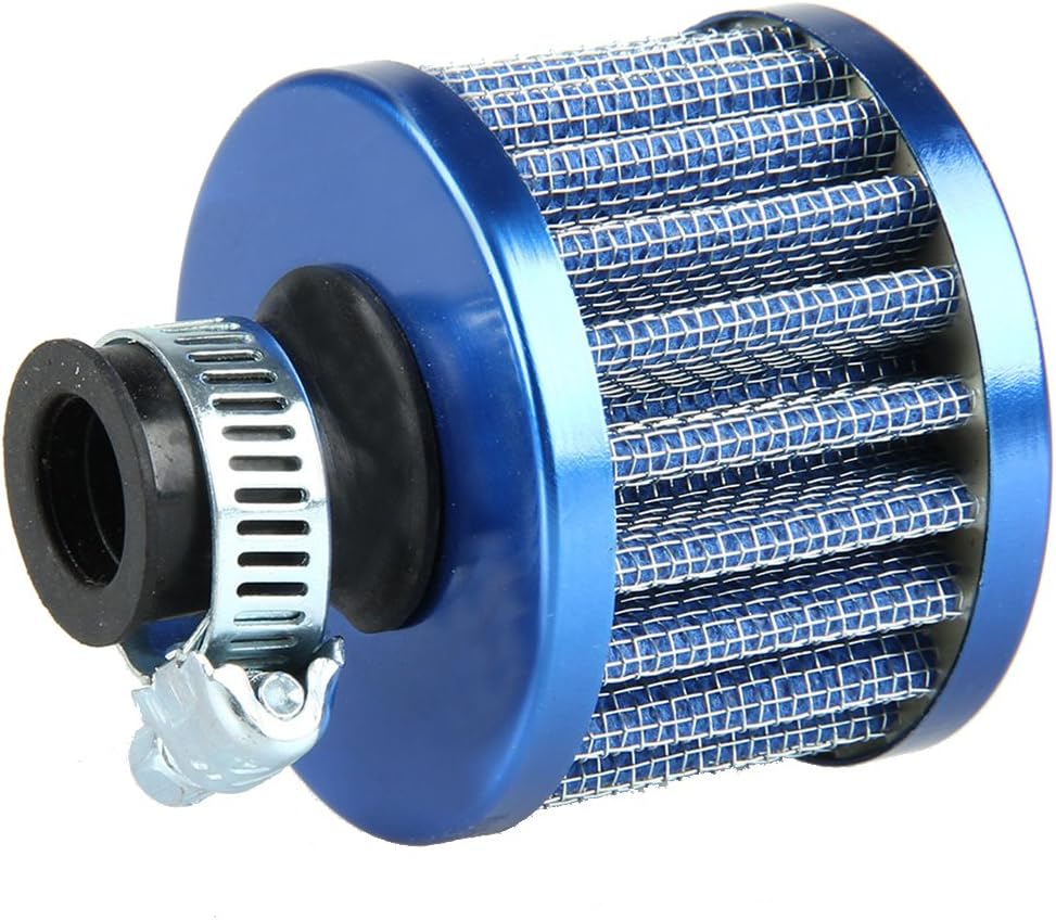 Filtro aire Turbo Vent cono azul 0.472pulg