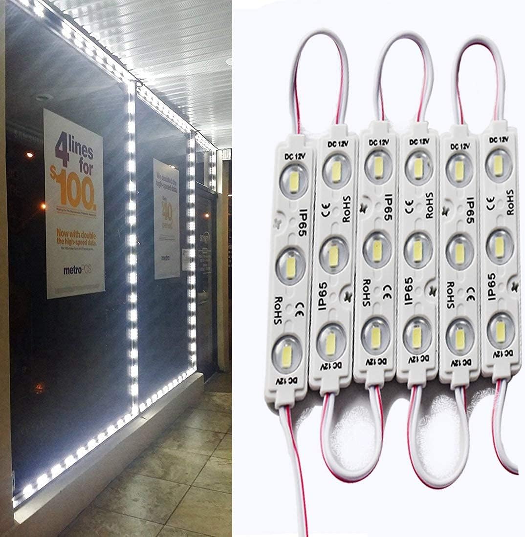 Módulo LED 6000K 200uds 99ft para letreros publicitarios