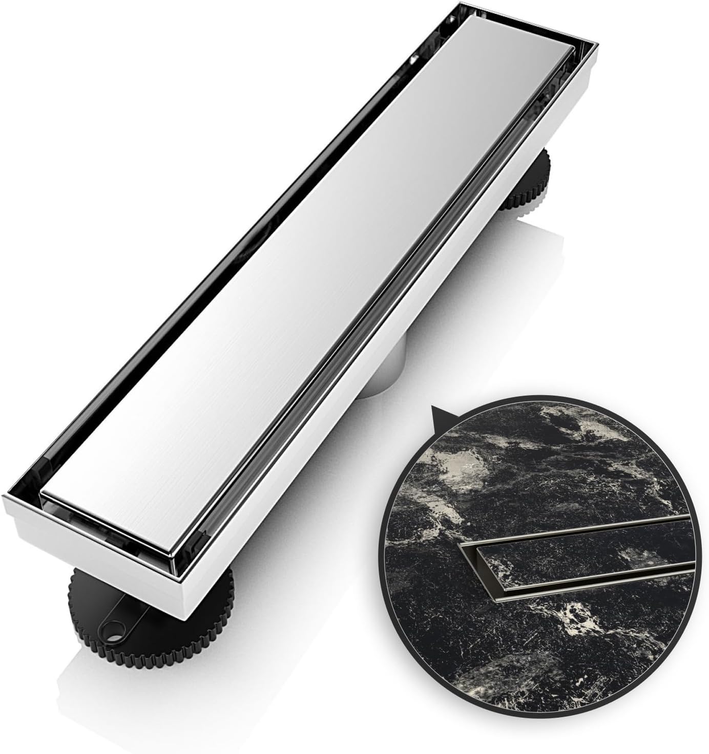 Drenaje ducha lineal 12pulg acero inox SUS304