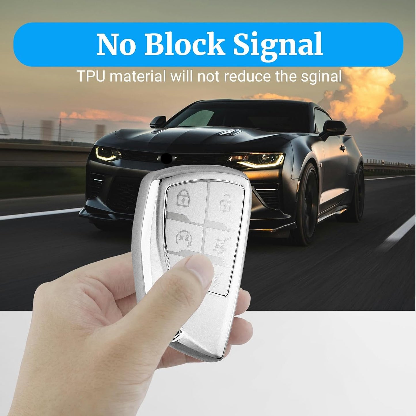 Funda TPU llavero Chevy Tahoe Sierra Suburban
