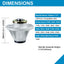 Kit husillo reemplazo cortacésped Ariens 34-48pulg