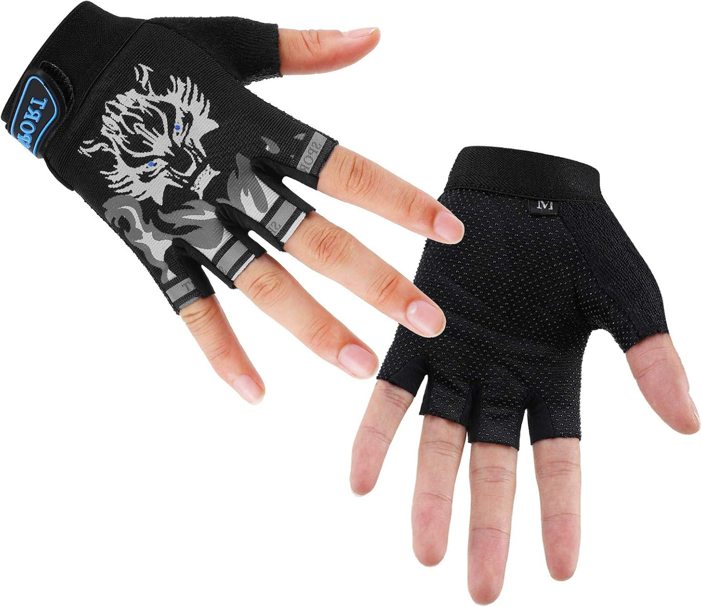 Guantes pesca ciclismo niños deportes al aire libre