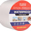 Cinta butilo impermeable 3.94x32.8pies para reparación