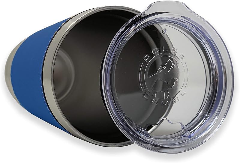 Vaso térmico bicicleta montaña 20oz con grabado azul