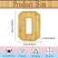 Letras madera para charcutería tableros 15.8x9.8pulg