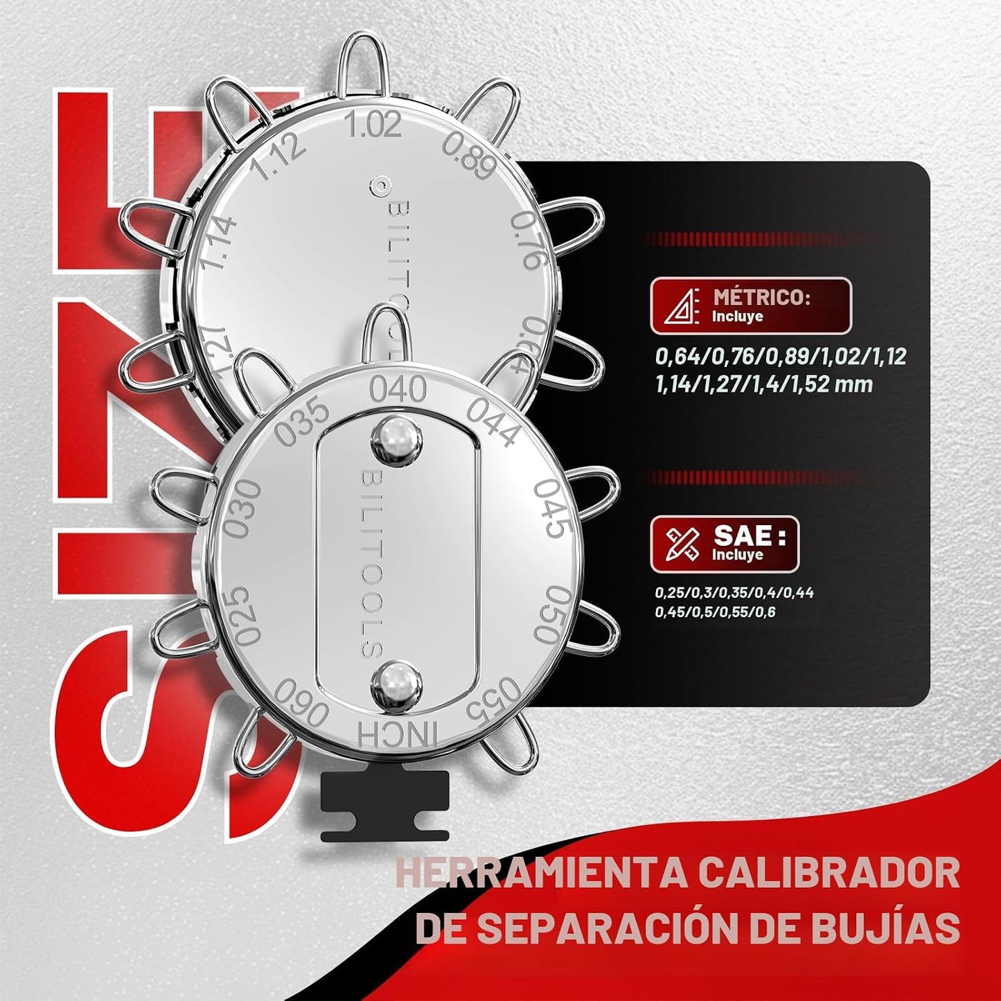 Set llaves bujía magnéticas 3/8" 7 Uds