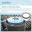 2 Juntas Cabezal Filtro Piscina CX250F Comp Hayward
