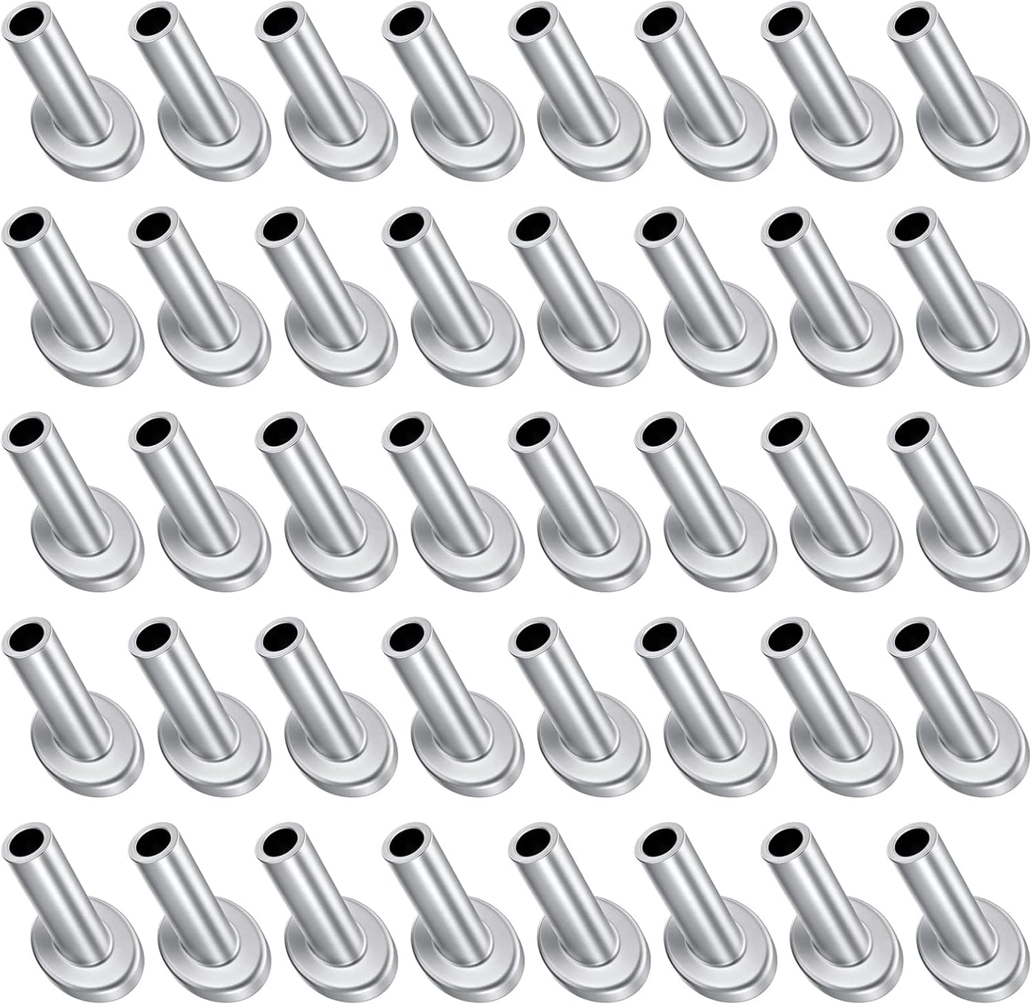 40 Fundas Acero Inox T316 30grados para Poste Madera Barandilla