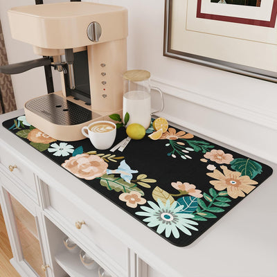 Alfombrilla cocina absorbente para secar platos 17x31.5