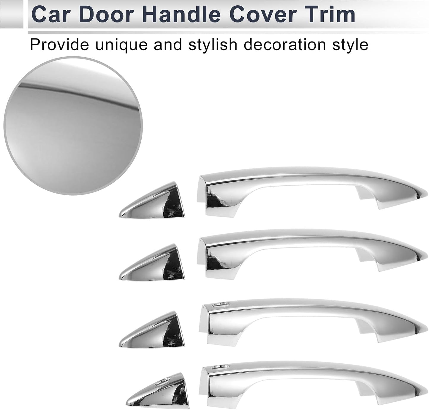 Cubierta manija puerta Honda Accord 13-17 Pilot 17-20 plateado