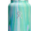 Botella agua acero inox aislada popote 32oz verde