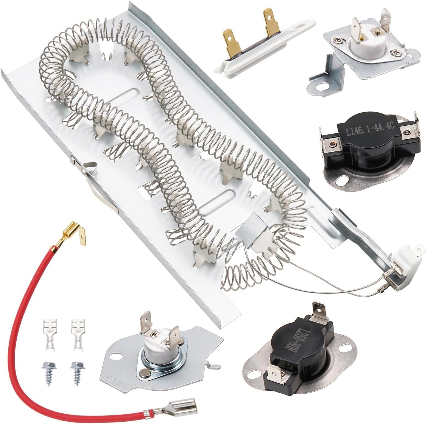 Kit reparación calefactores secadora Maytag Bravos MED7230