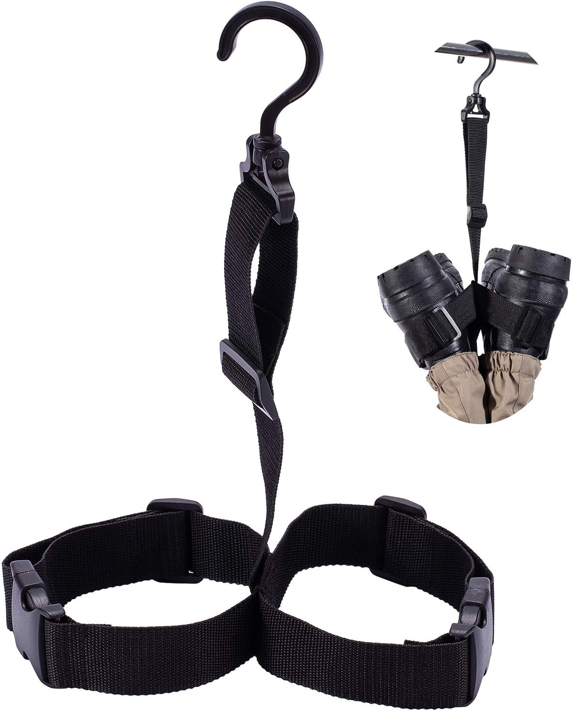 3 Pzas Correas Ajustables para Colgar Botas Pesca