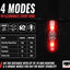 Luz seguridad bicicleta ViZ USB recargable 1 milla