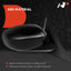 Espejo retrovisor exterior Dodge Charger texturizado negro