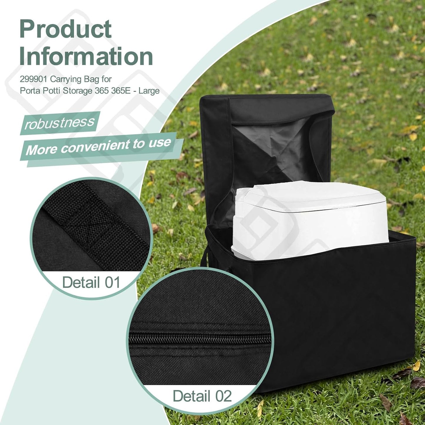Bolsa transporte Porta Potti 365 Tamaño grande