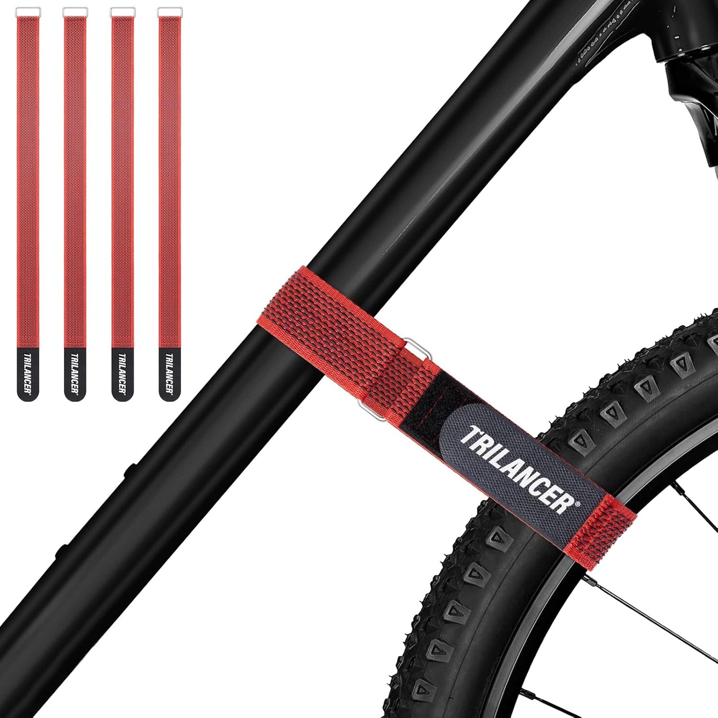 Correas estabilizadoras bicicleta pared auto 26x1.5pulg