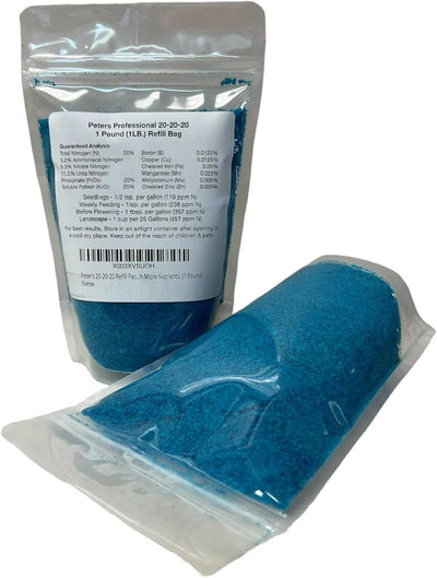 Fertilizante soluble en agua 20-20-20 con micro nutrientes