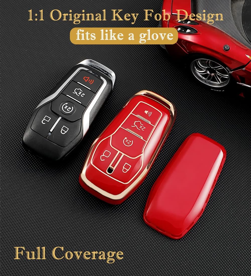 Funda TPU llavero Ford Fusion Mustang F150 Edge Explorer