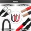 Cable batería 4AWG 3 pies con terminales 3/8" inversor