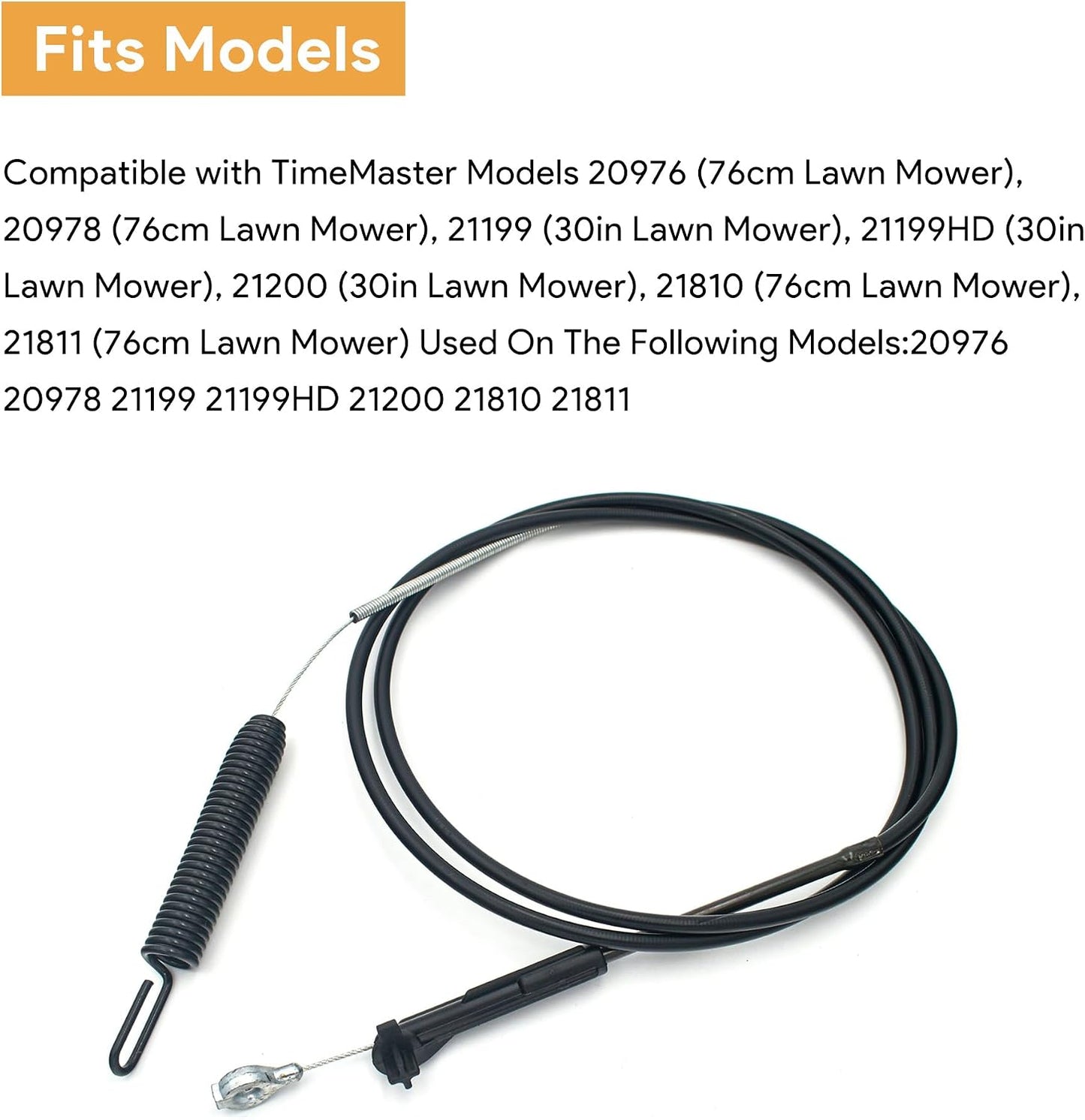 Cable freno cortacésped Toro 20976 20978
