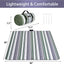 Manta picnic 80x80pulg impermeable plegable verde