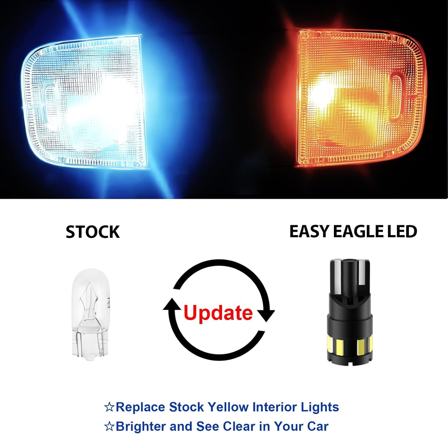 Luces LED interiores Honda Civic 16-21 set 6 bombillas