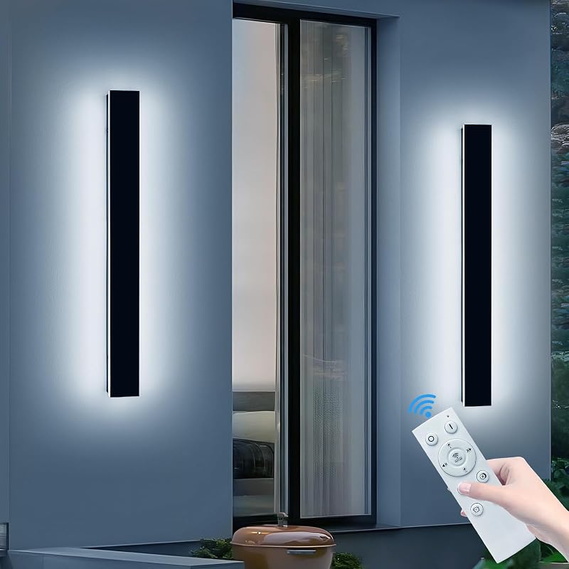 2 Apliques Pared Exteriores 47" IP65