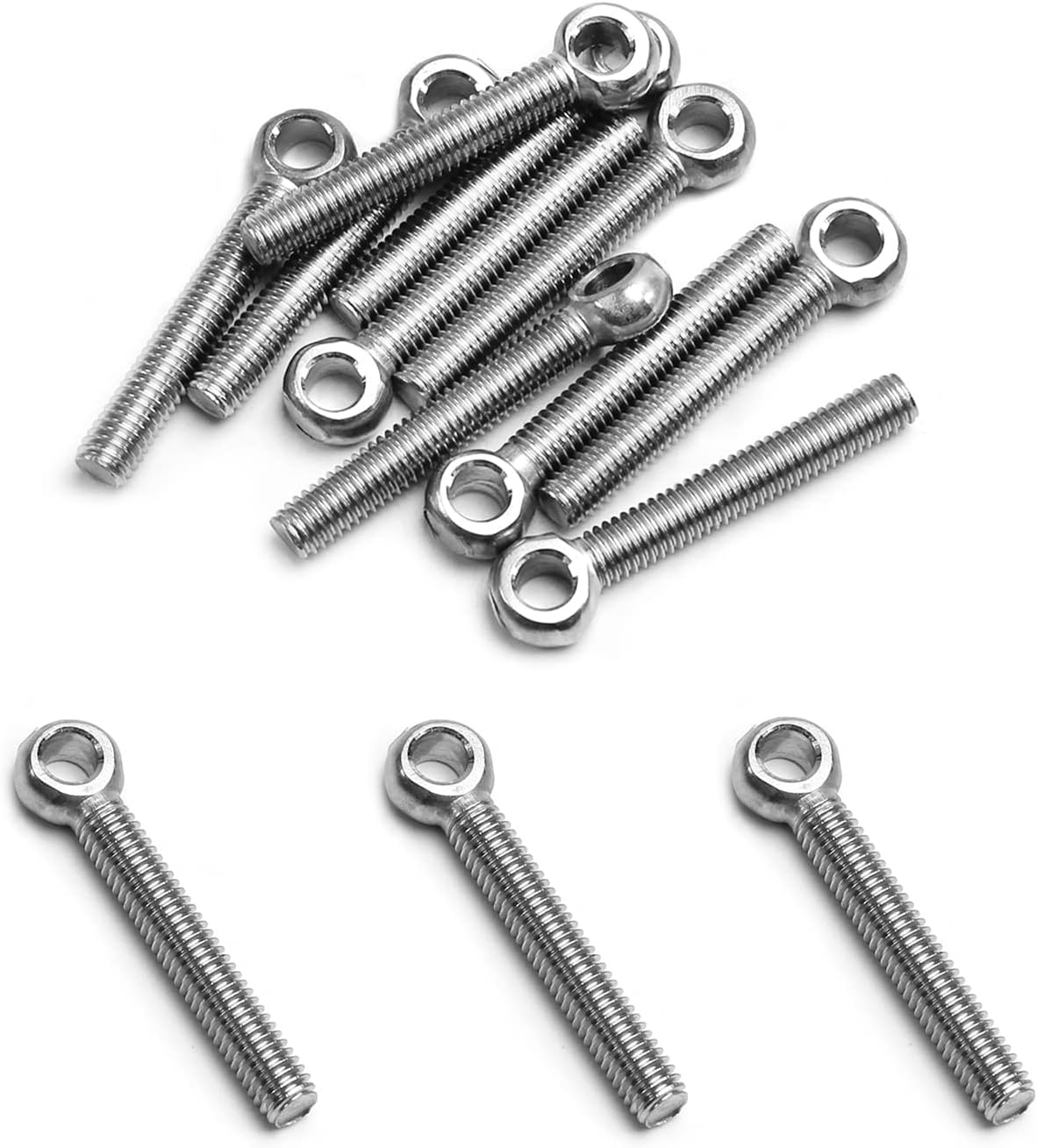 Perno M6 x 1.575" acero inox 304 para renovación hogar