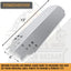 2 Pzas Placas Calor Acero Inox Parrilla Charbroil