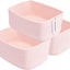 Cestas tejidas 13x9" organizadoras para estantes y armarios