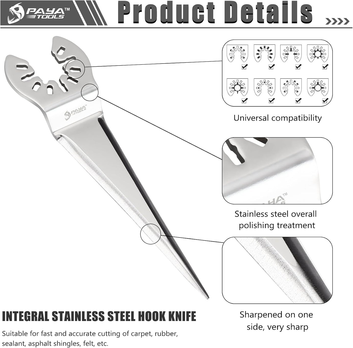 Cuchillo neumático aire para parabrisas y ventanas