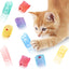 Muelles helicoidales para gatos coloridos espiral interactiva