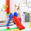 Tobogán plástico para niños patio interior fácil instalación