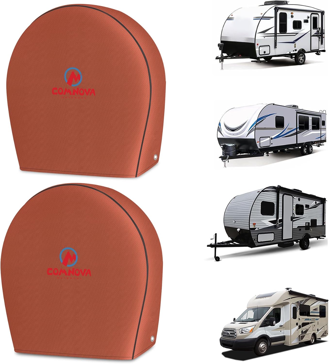 2 Pzas Fundas Neumáticos RV Camión SUV Impermeable