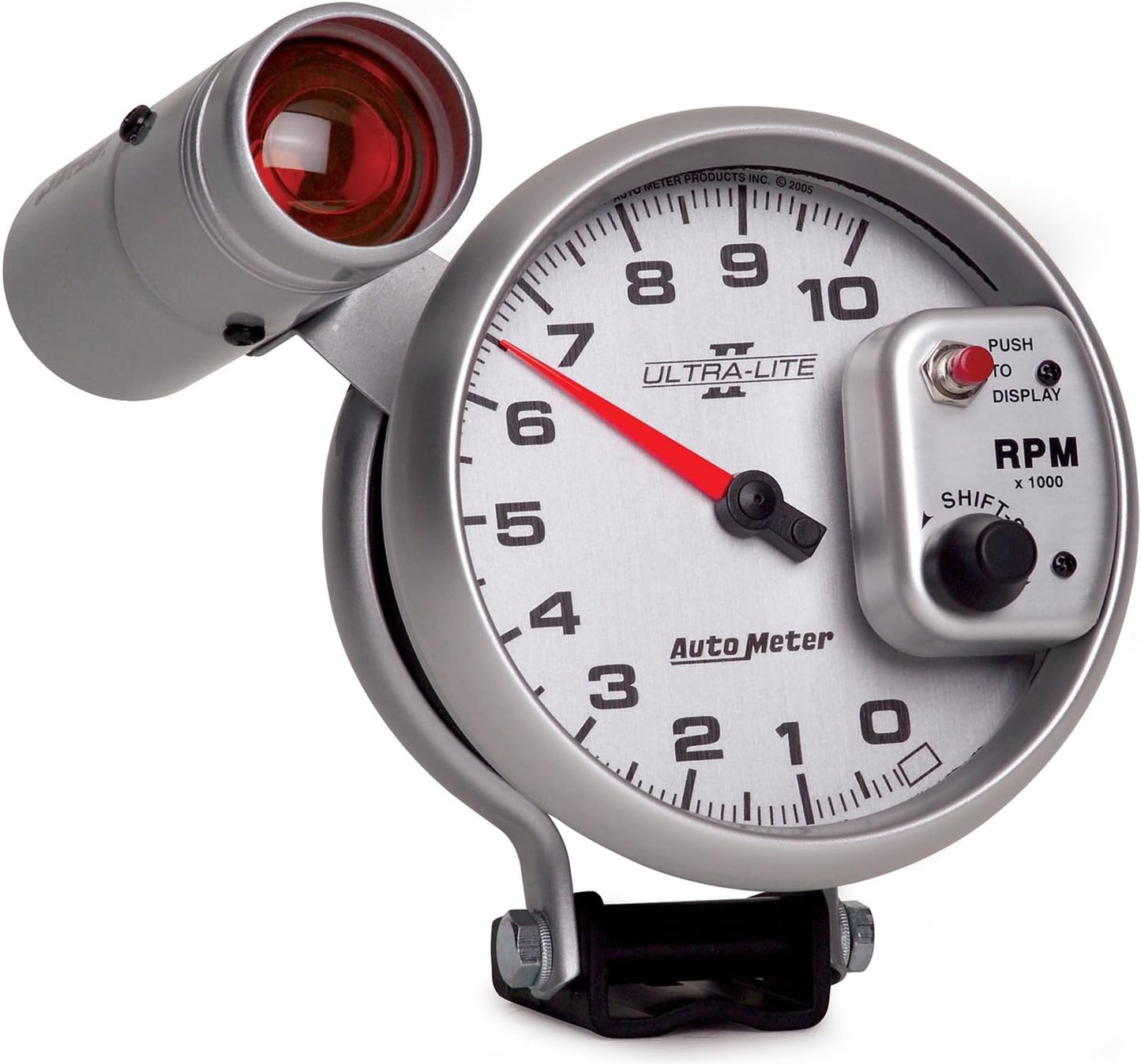 Tacómetro Shift-Lite 5" 10000 rpm soporte pedestal