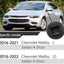 Espejo 3 pines puerta derecha Chevy Malibu 16-22 Negro