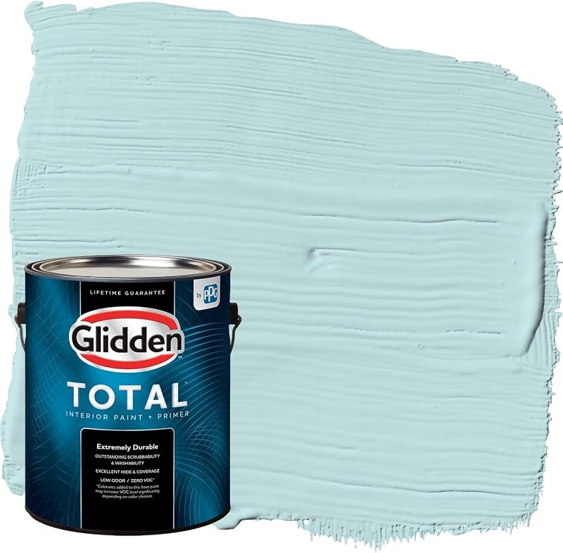 Pintura paredes interiores todo en uno color Aqua mate 1gal